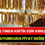 30 Ekim Altın Fiyatları: Gram, Yarım ve Çeyrek Altın Ne Kadar?